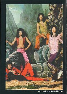 Golden Earring fanclub magazine 2001#1 back cover